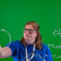 Trying the Green Screen